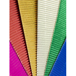 CARTULINA CORRUGADA METALICA 